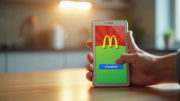 Commandez votre livraison McDonald's rapidement et facilement