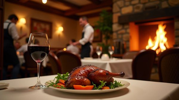 Venez savourer viandes, poissons et vins au restaurant traditionnel de Saint-Amé